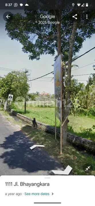Tanah Premium di Jalan Aspal Dekat Taman Ujung Karangasem Bali