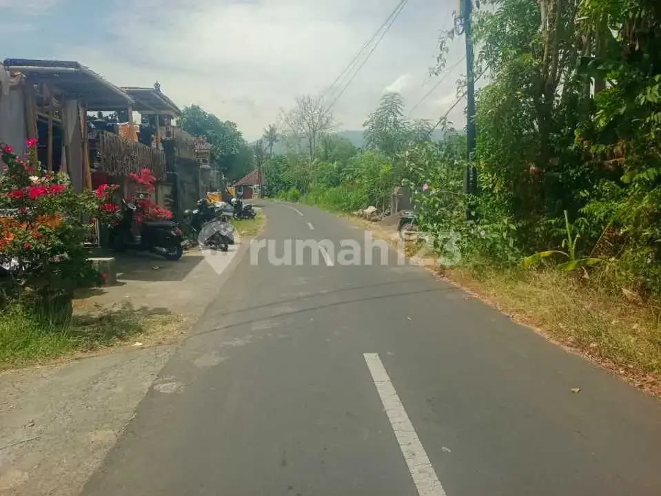 Tanah 12 Are dengan View Laut dan Sawah di Panji Buleleng Bali
