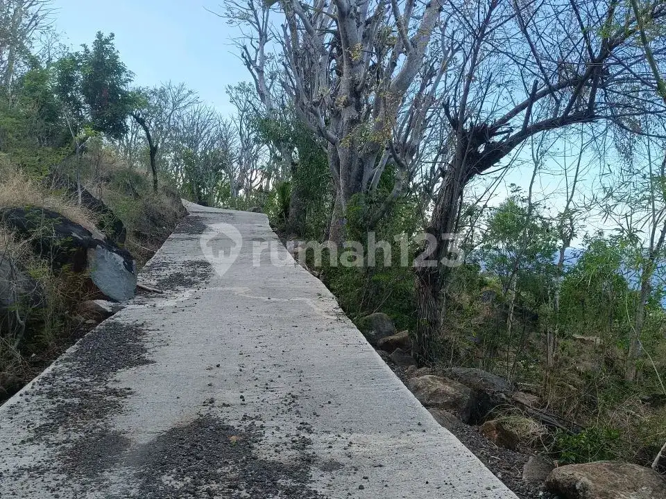 Tanah View Laut 23,8 Are di Perbukitan Amed Karangasem Bali