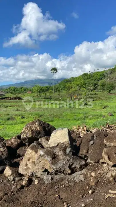 Tanah Premium 4 -12 Are dengan View Laut dan Gunung Agung di Amed Karangasem Bali