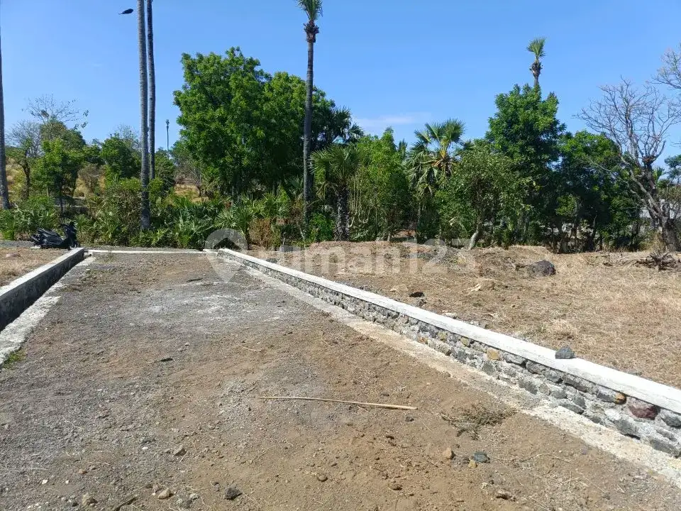 Tanah Premium 4 -12 Are dengan View Laut dan Gunung Agung di Amed Karangasem Bali