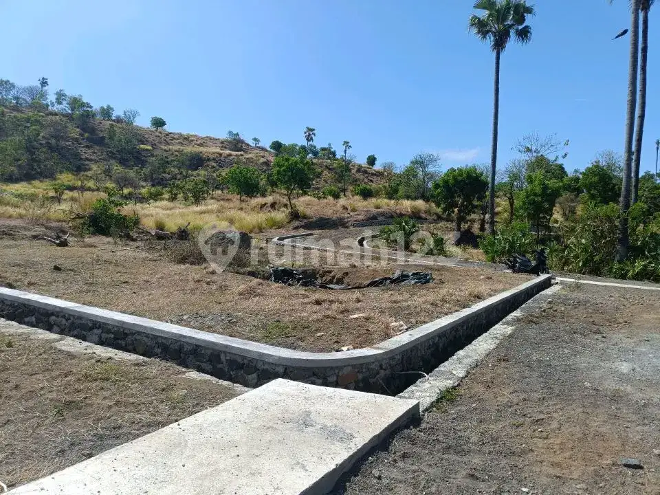 Tanah Premium 4 -12 Are dengan View Laut dan Gunung Agung di Amed Karangasem Bali