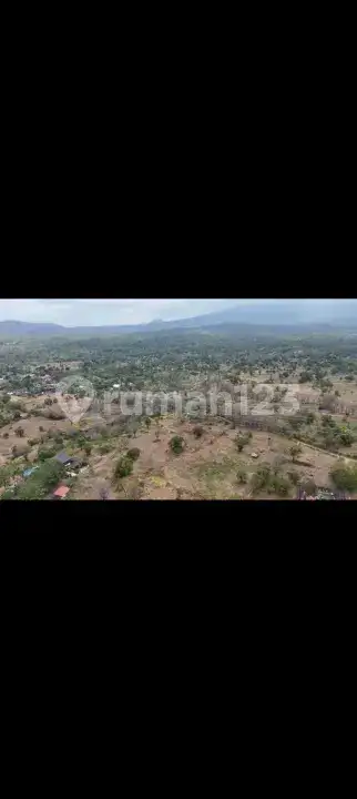Tanah 22 Are dengan View Laut dan Perbukitan di Perbukitan Amed Karangasem Bali