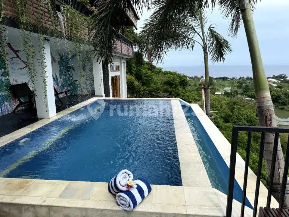 Villa Modern dengan Pemandangan Laut dan Sawah di Lovina Cocok untuk Hunian dan Investasi