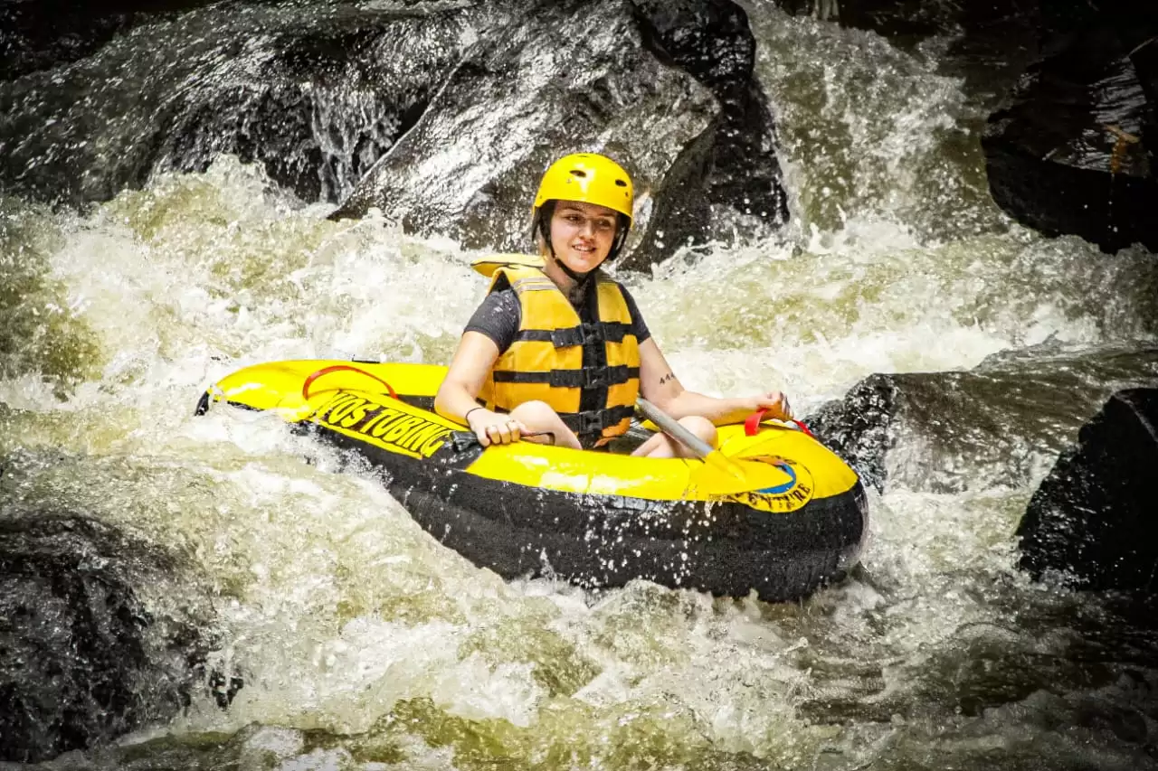 River Tubing Adventure in Ubud by Wos Tubing