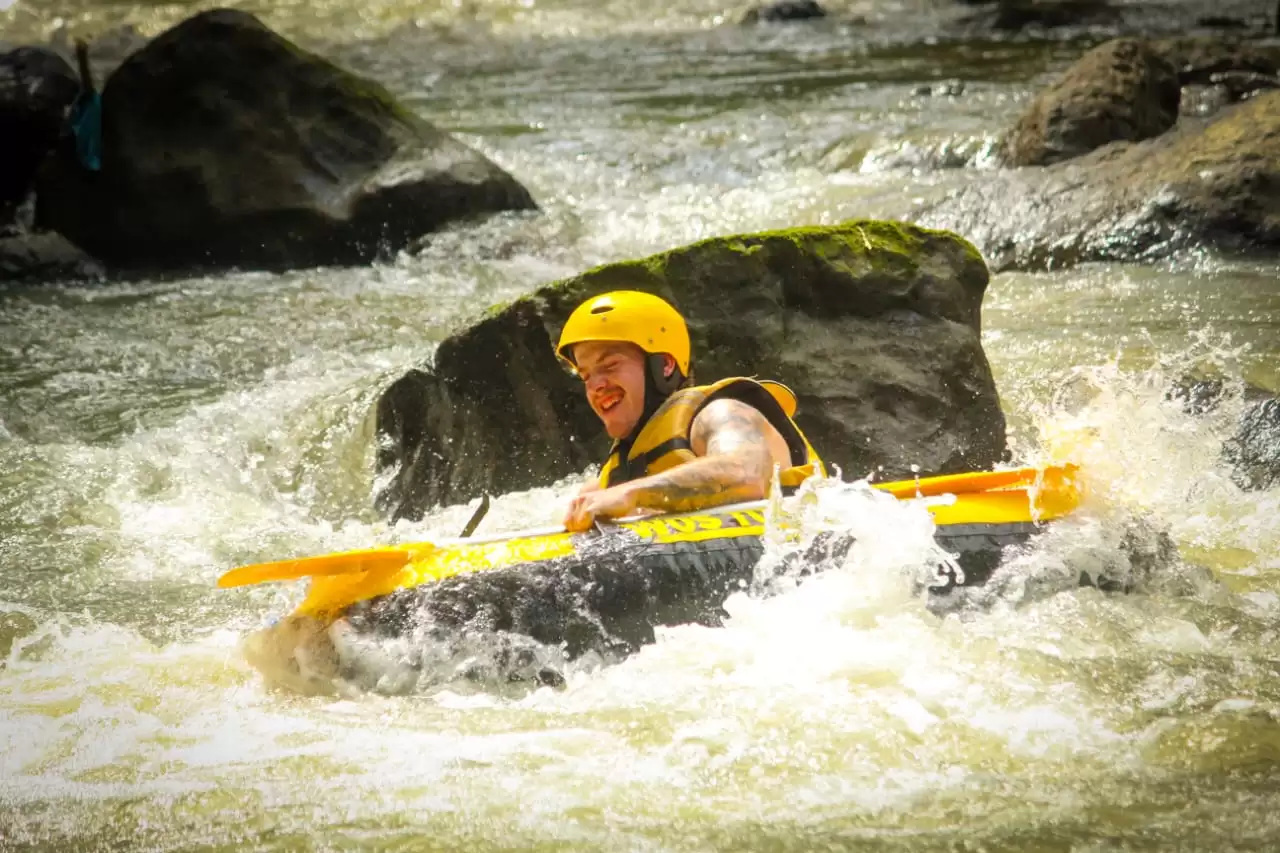 River Tubing Adventure in Ubud by Wos Tubing