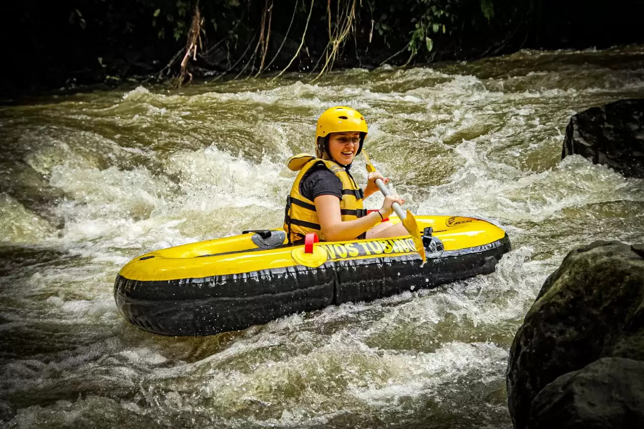 River Tubing Adventure in Ubud by Wos Tubing