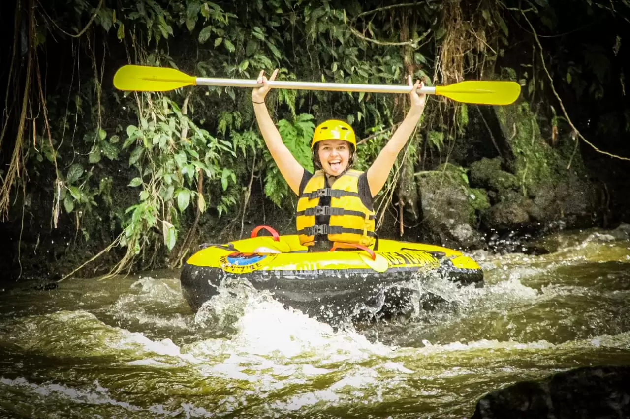 River Tubing Adventure in Ubud by Wos Tubing