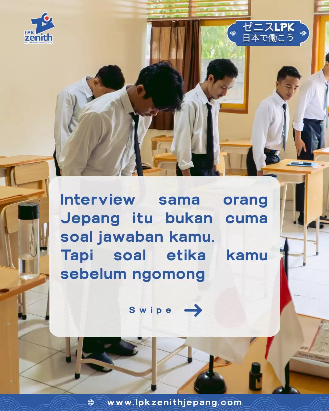 Interview Kerja Jepang Bukan Soal Jawaban, Tapi Etika Sehari-hari