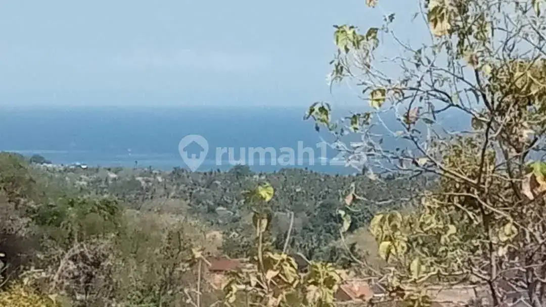 Tanah View Laut di Kayuputih dengan Akses Jalan Aspal Cocok untuk Villa dan Investasi