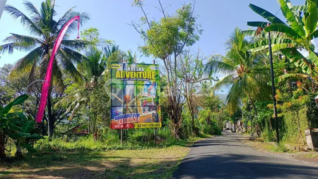 Tanah View Alam dan Laut di Sambangan dengan Akses Aspal Cocok untuk Villa dan Homestay