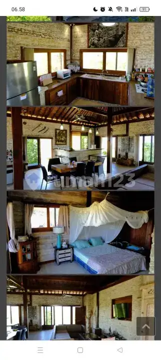 Villa 4 Kamar Tidur di Waingapu Sumba Timur dengan Panorama Laut, Sungai, dan Pegunungan