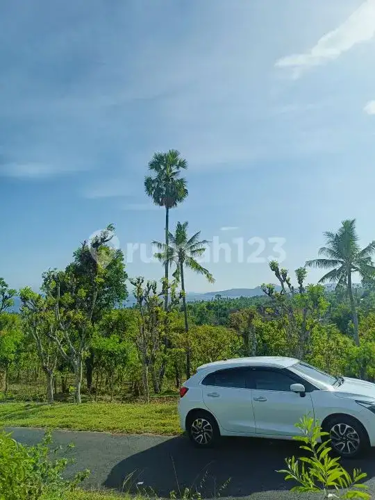 Tanah View Laut di Seraya Karangasem dengan Akses Aspal Siap Bangun