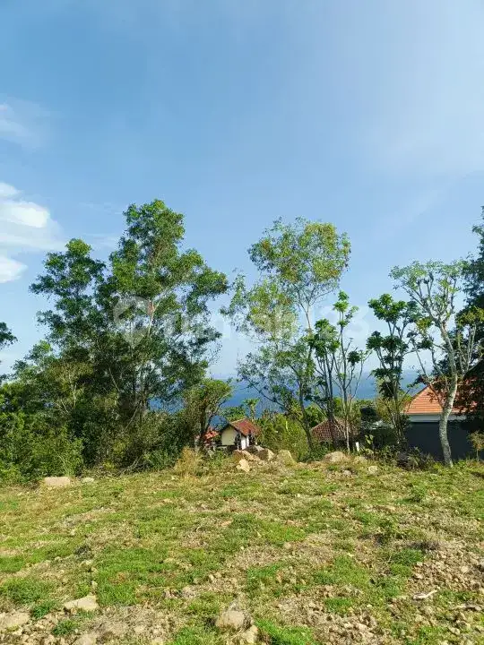 Tanah View Laut di Seraya Karangasem dengan Akses Aspal Siap Bangun