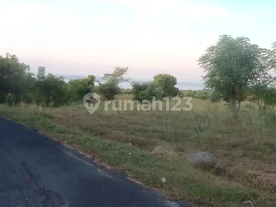 Tanah Luas 237 Are di Tulamben dengan View Laut dan Gunung Agung Cocok untuk Resort dan Hotel