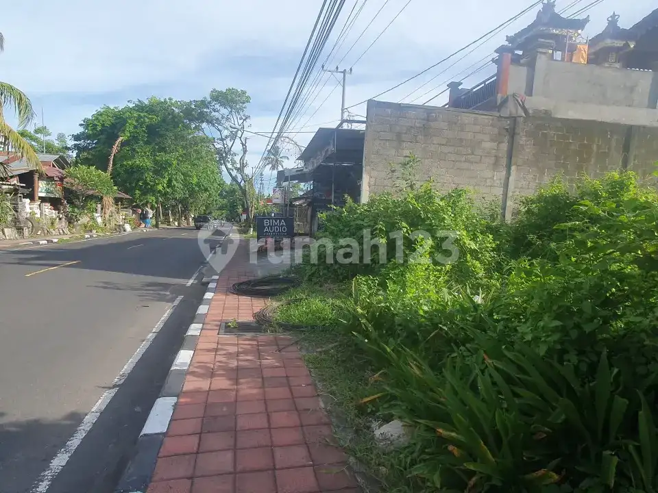 Tanah Pinggir Jalan Provinsi Subagan Cocok untuk Usaha dan Komersial
