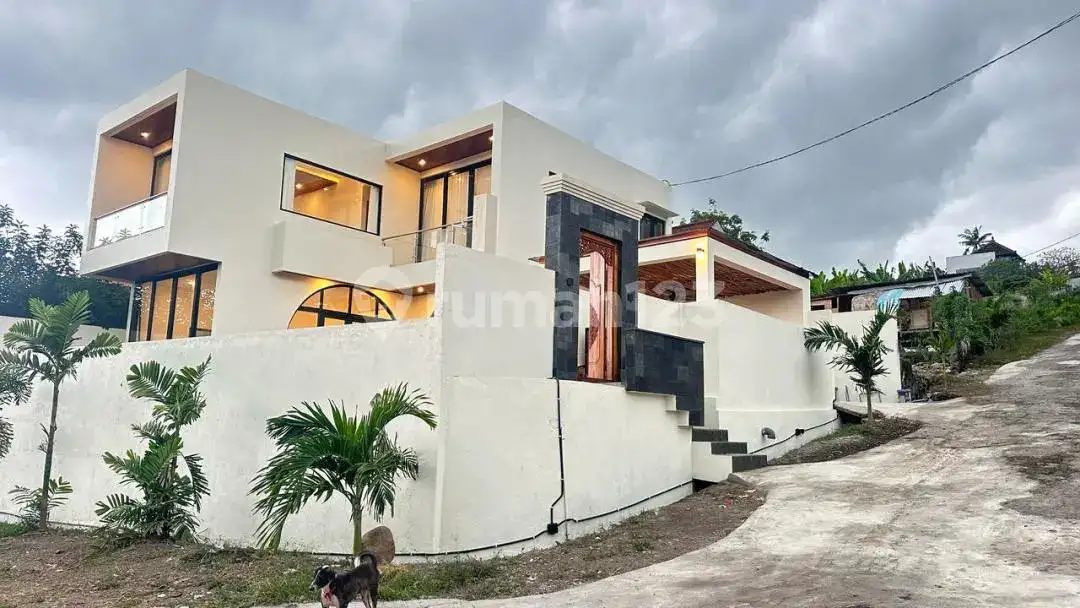 Villa Modern Mewah 3 Kamar Tidur dengan View Laut dan Pegunungan di Karangasem