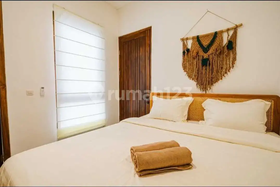 Villa 2 Kamar Tidur di Area Canggu Dekat Pantai Munduk Catu dan Batu Bolong
