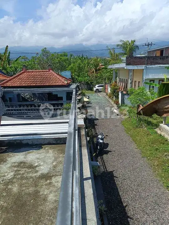Villa 2 Kamar Tidur dengan View Bukit di Lovina Siap Huni