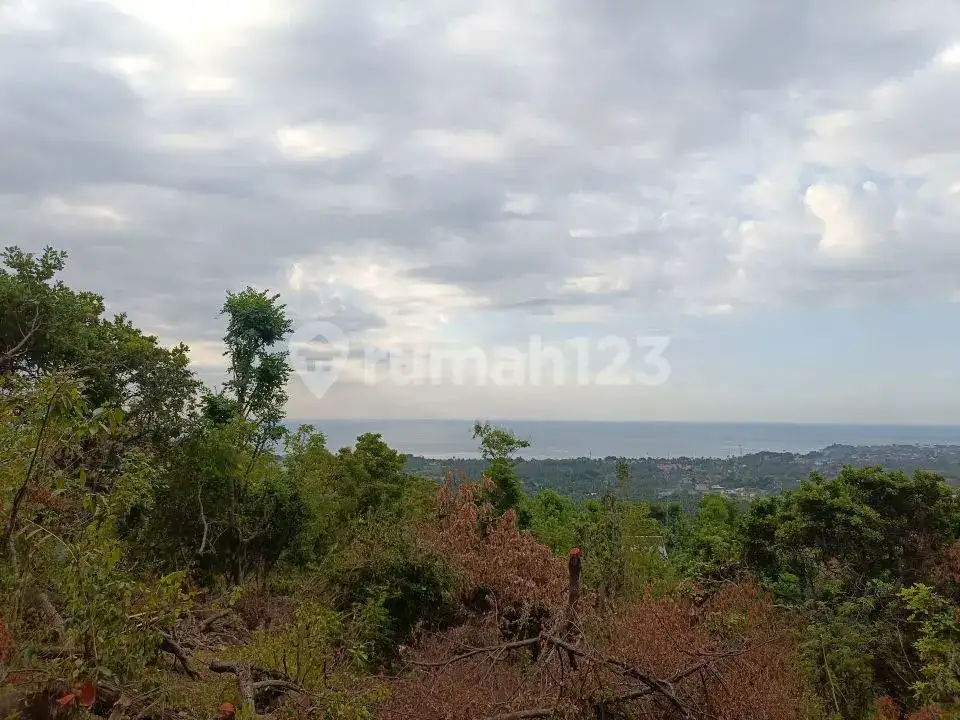 Tanah 31 Are dengan View Laut Dekat Pantai Lovina