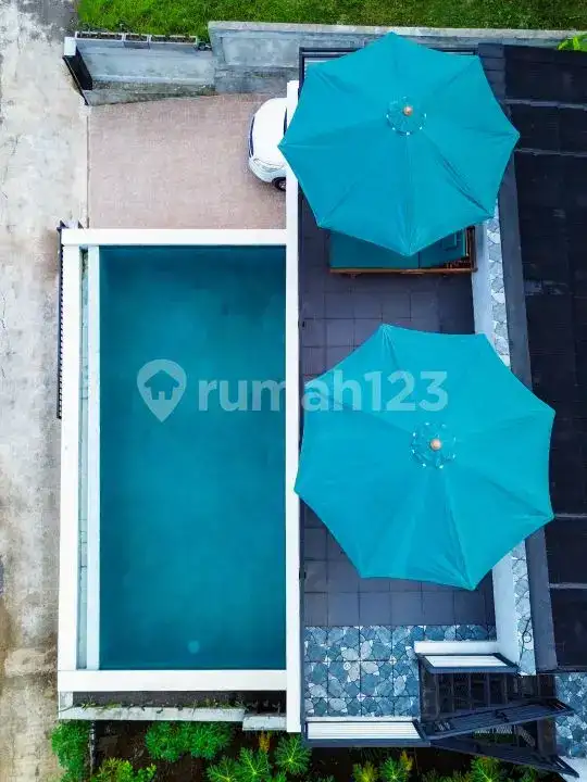 Villa Modern 2 Kamar dengan View Gunung di Karangasem Bali Timur