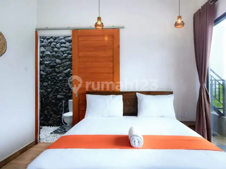 Villa Modern 2 Kamar dengan View Gunung di Karangasem Bali Timur