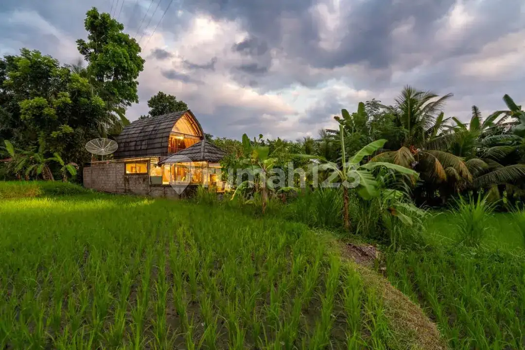 Villa 2 Kamar Tidur dengan View Sawah Dekat Candidasa dan Padang Bai
