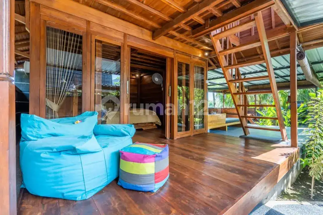 Villa 2 Kamar Tidur dengan View Sawah Dekat Candidasa dan Padang Bai