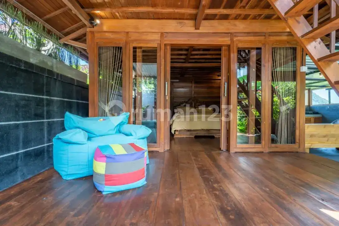 Villa 2 Kamar Tidur dengan View Sawah Dekat Candidasa dan Padang Bai