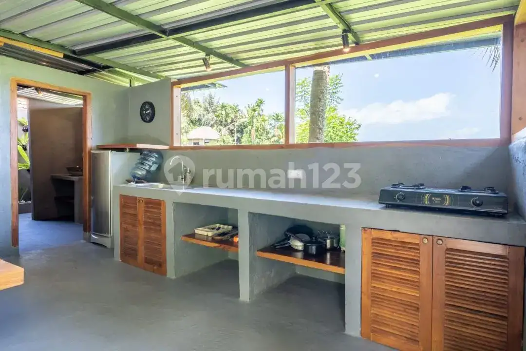 Villa 2 Kamar Tidur dengan View Sawah Dekat Candidasa dan Padang Bai