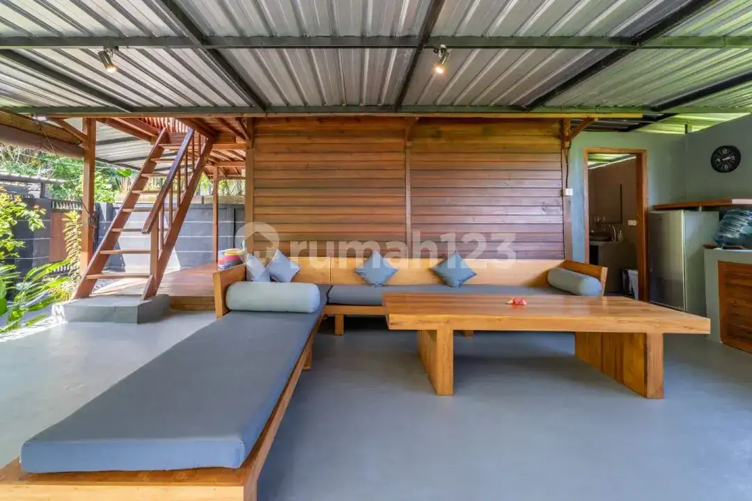 Villa 2 Kamar Tidur dengan View Sawah Dekat Candidasa dan Padang Bai