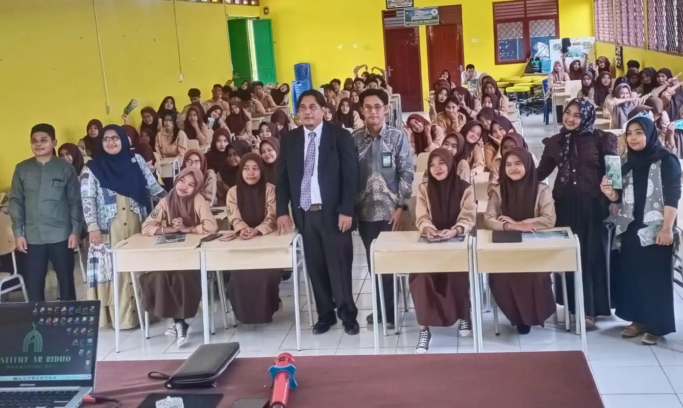 STAI Ar Ridho Bagansiapiapi Awali Sosialisasi PMB 2026/2027 di SMKN 1 Bangko