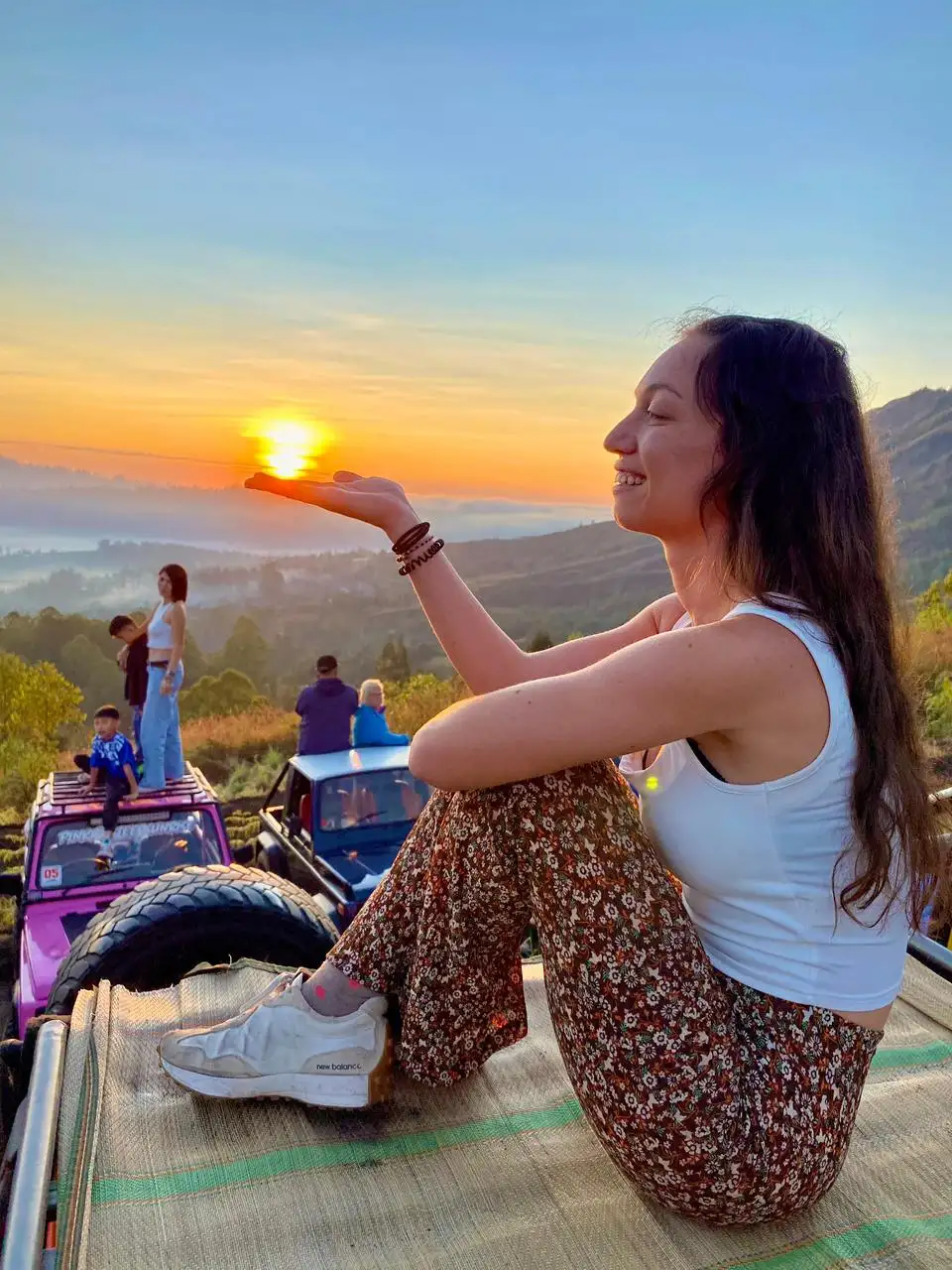 Wos River Tubing and Sunrise Jeep Batur Tour