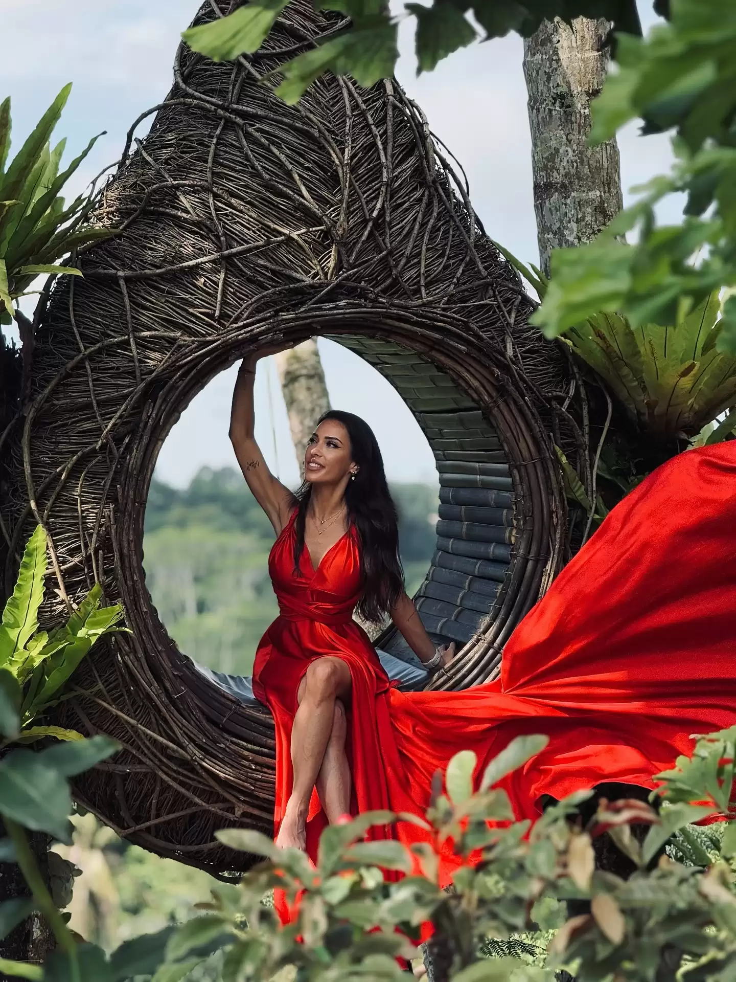 Ubud Adventure and Culture Combo ATV Ride Temple Tour Waterfall and Jungle Swing