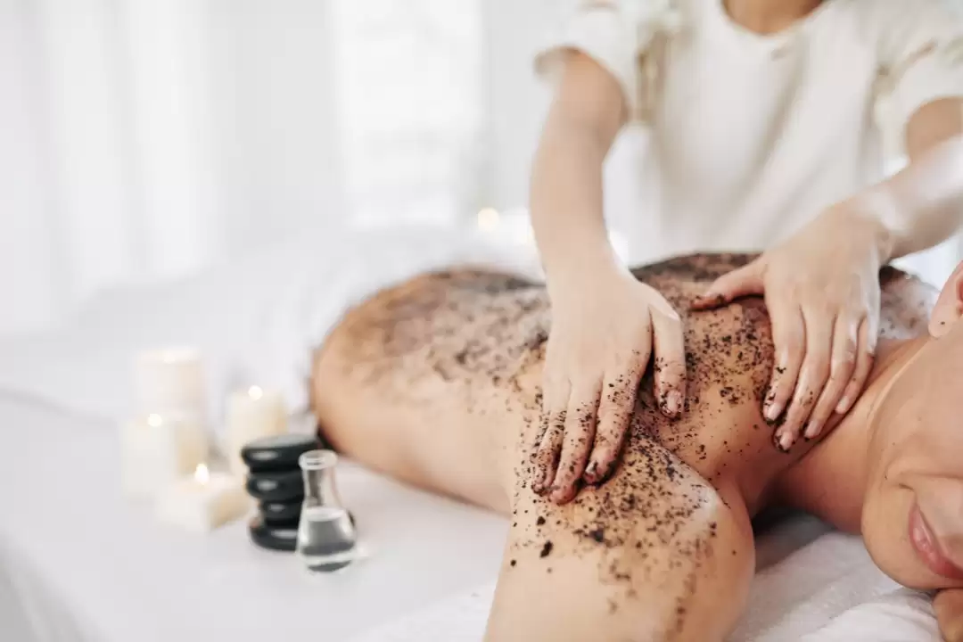 Coffee Body Scrub in Ubud