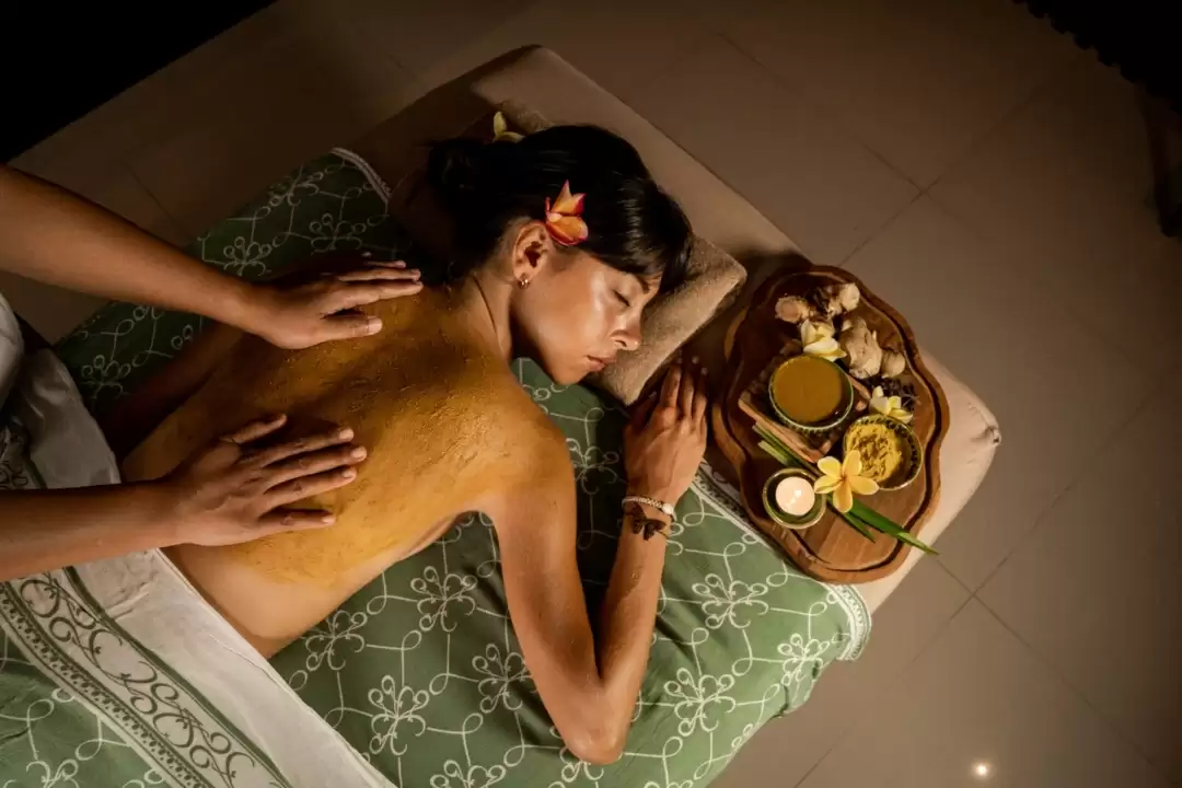 Javanese Lulur Body Scrub in Ubud
