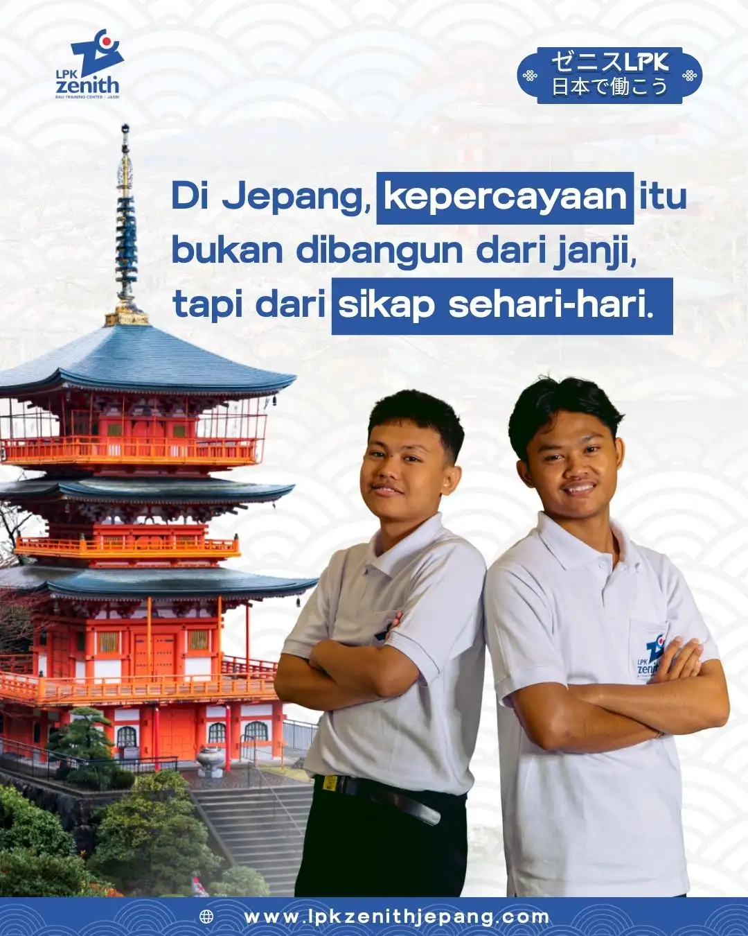 Kepercayaan di Jepang Dibangun dari Sikap Sehari-har