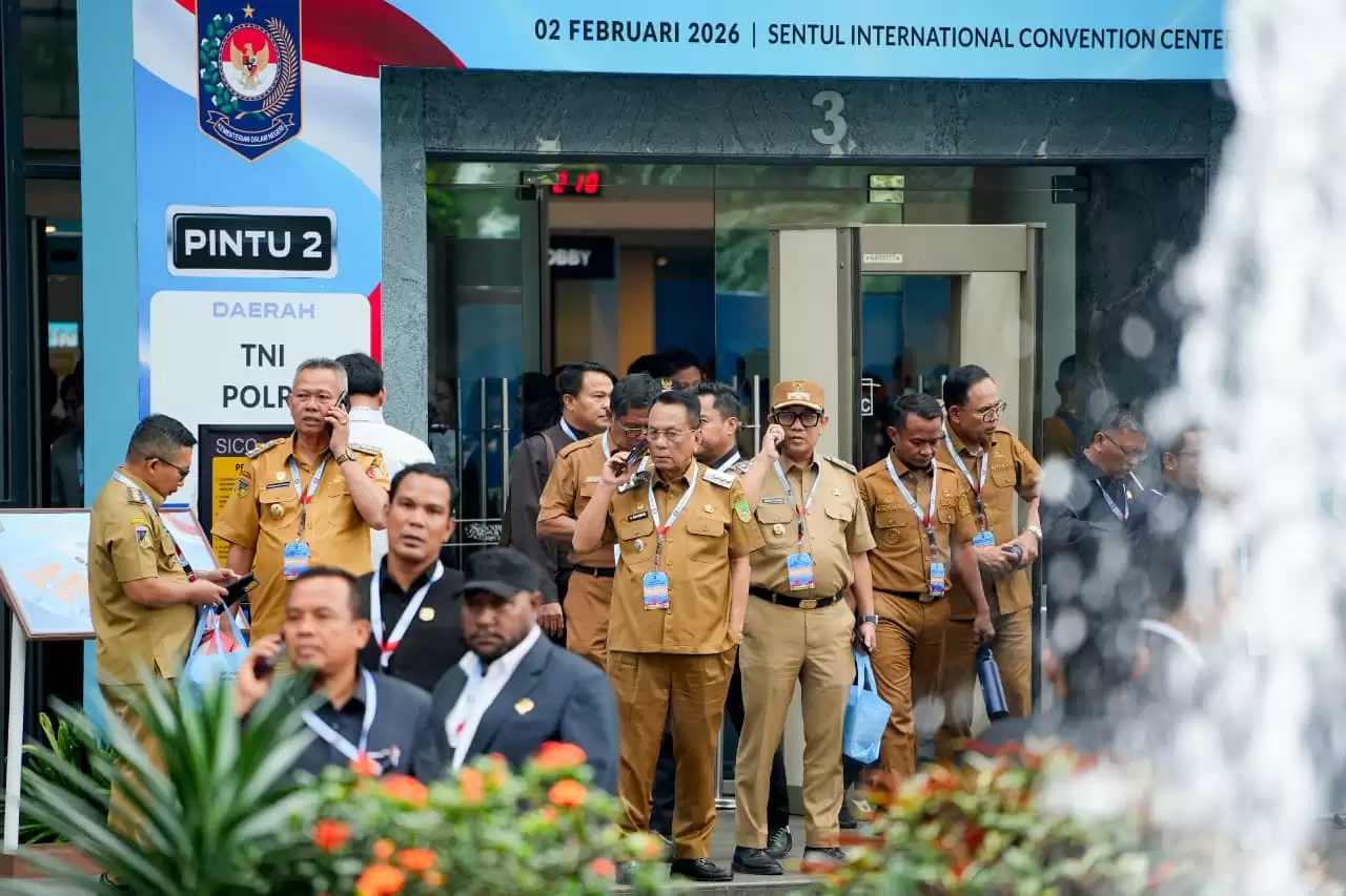 Kawal Program Prioritas Presiden, Bupati H.Bistamam Hadiri Rakornas Pemerintah Pusat dan Daerah di SICC