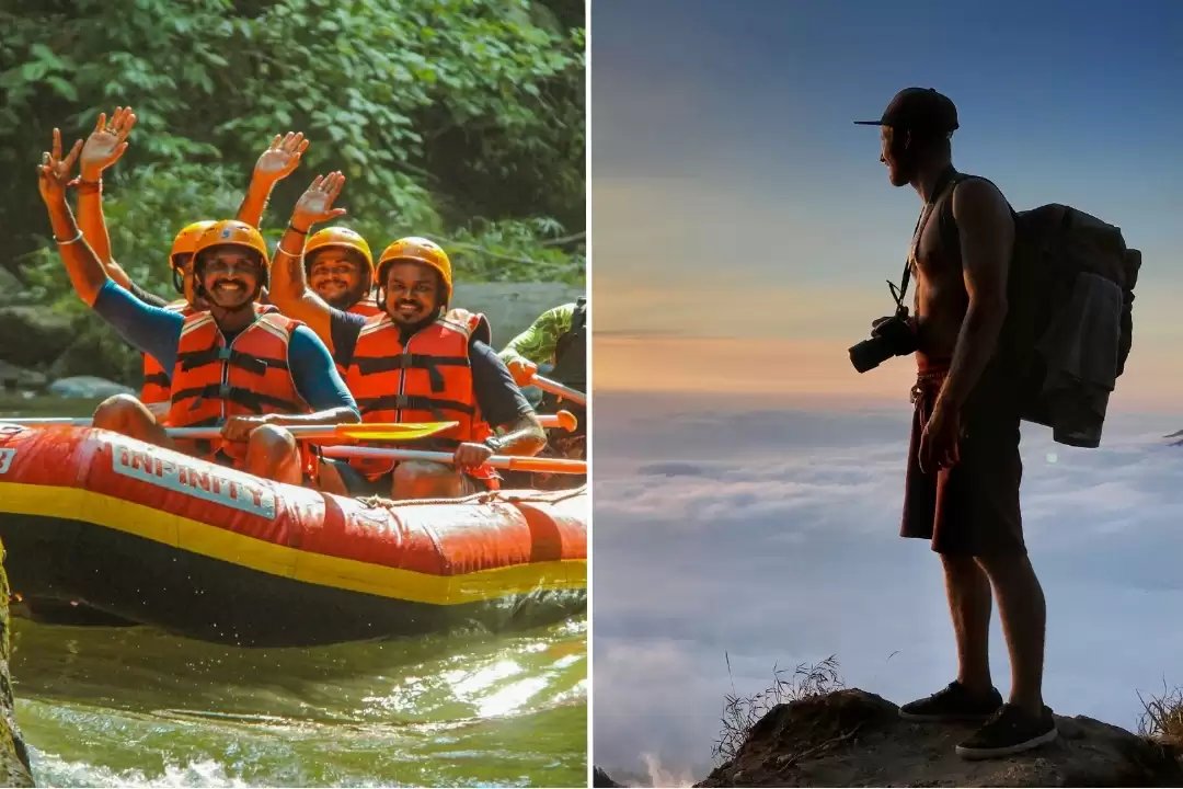 Mount Batur Sunrise Jeep & Ayung River Rafting Experience
