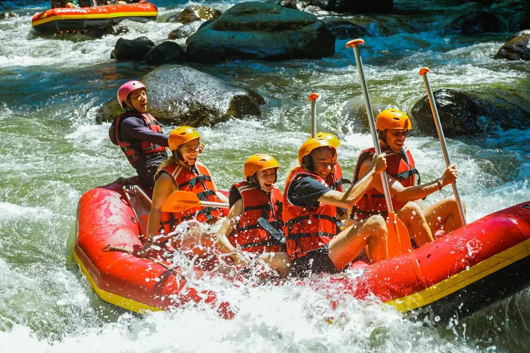 Ayung River Rafting & Teba Sari Floating Lunch Experience