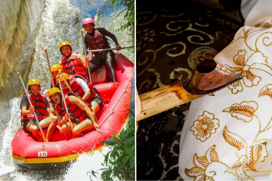 Telaga Waja Rafting No Stairs & Ubud Art Village Cultural Journey