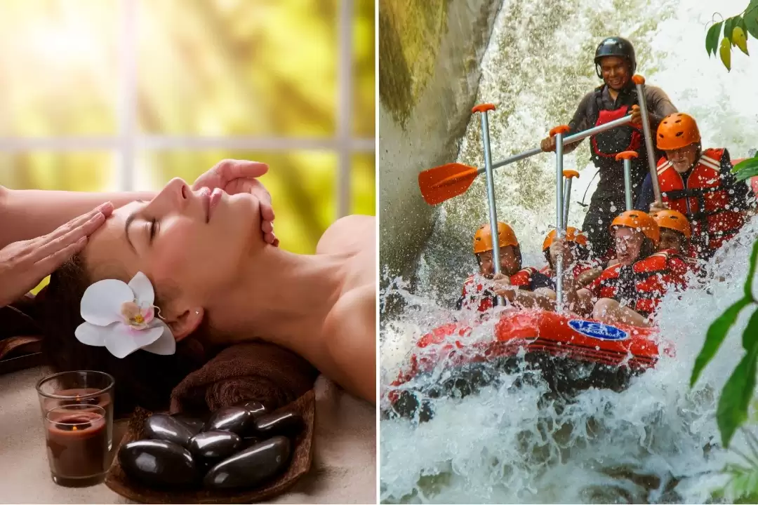 Telaga Waja No Stairs Rafting & Balinese Spa Package
