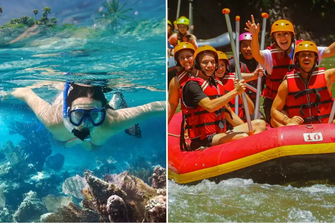 Telaga Waja No Stairs Rafting & Blue Lagoon Snorkeling Experience