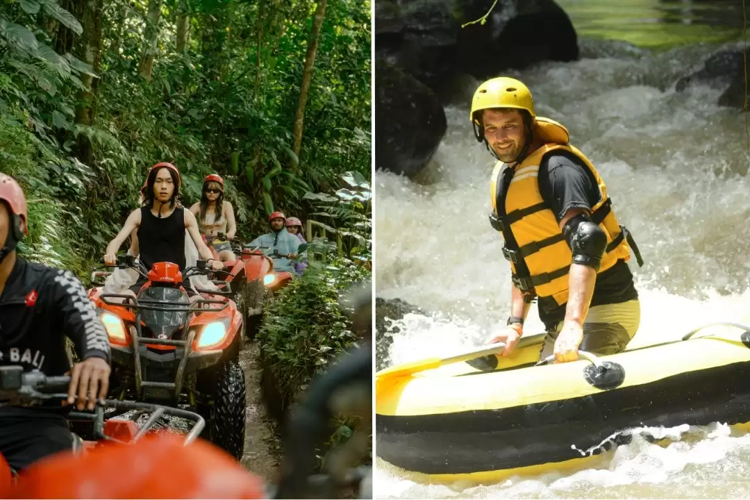 Bali Quad Bike, River Tubing & Jungle Infinity Pool Experience
