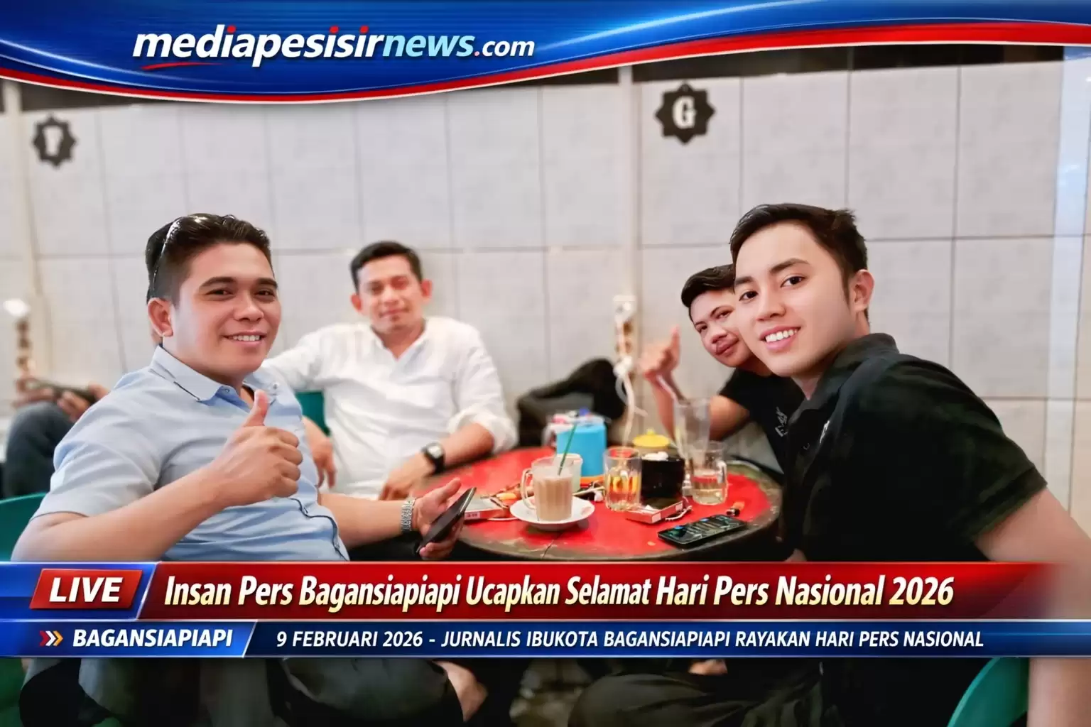 Insan Pers Ibukota Bagansiapiapi Ucapkan Selamat Hari Pers Nasional 2026, Tegaskan Peran Strategis dalam Demokrasi