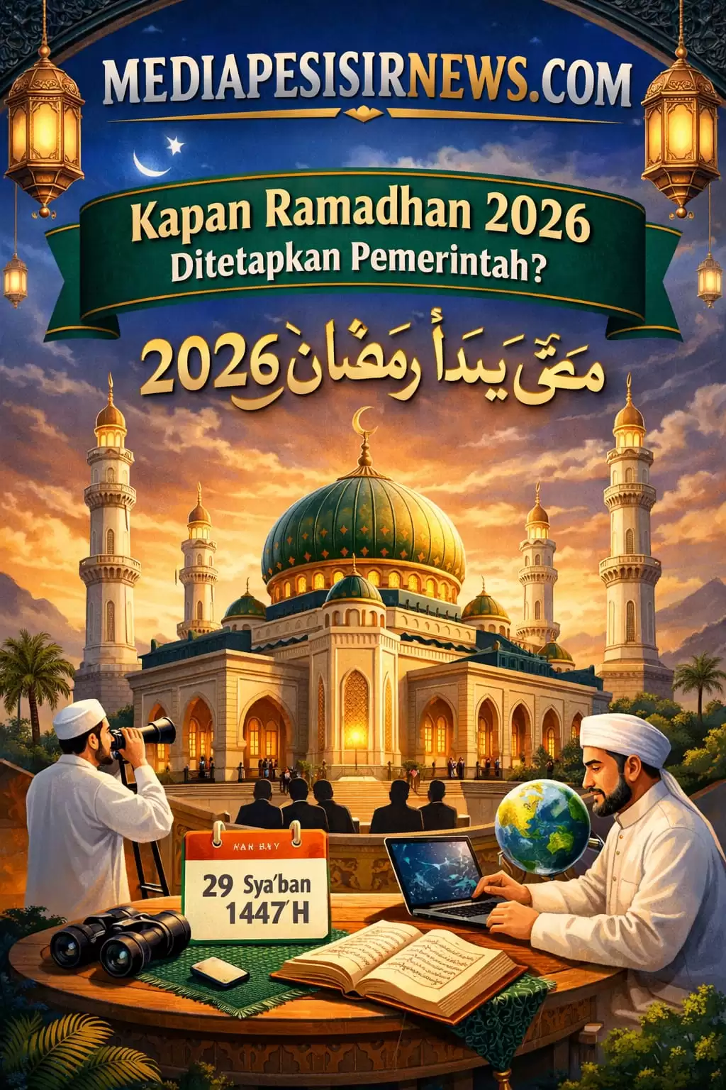Kapan Ramadhan 2026 Ditetapkan Pemerintah? Begini Penjelasannya...!!! 