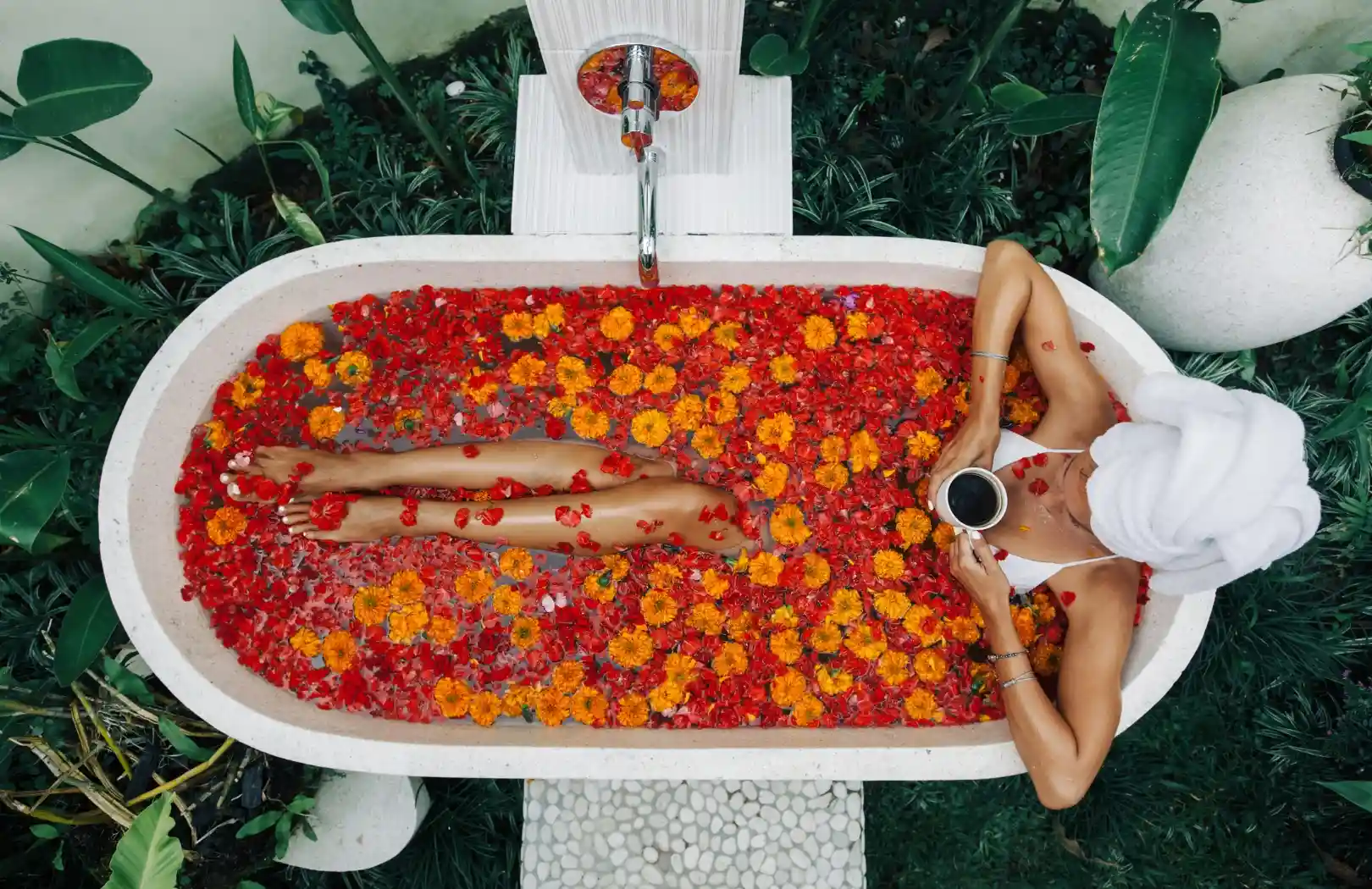 Traditional Bath in Ubud