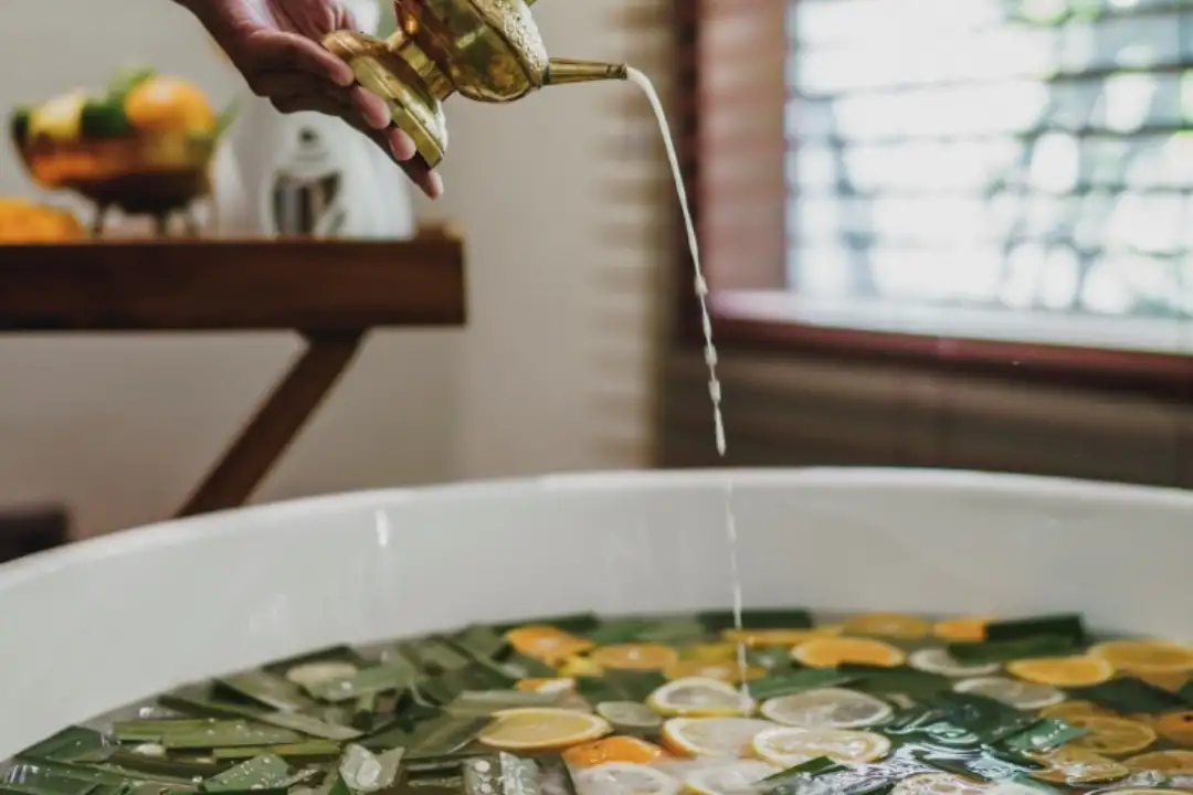Traditional Bath in Ubud4