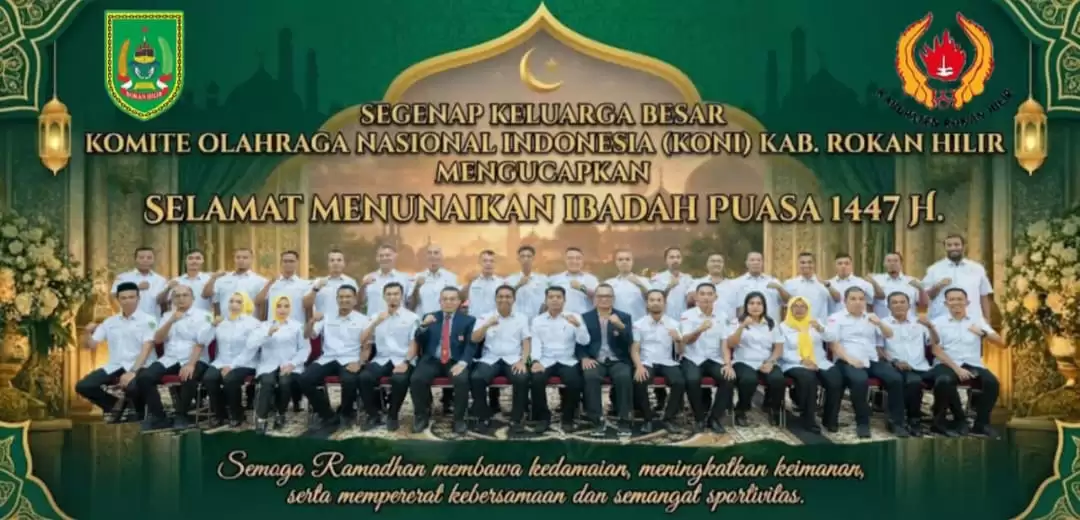 KONI Rokan Hilir Sambut Ramadhan 1447 H, Perkuat Kebersamaan dan Sportivitas