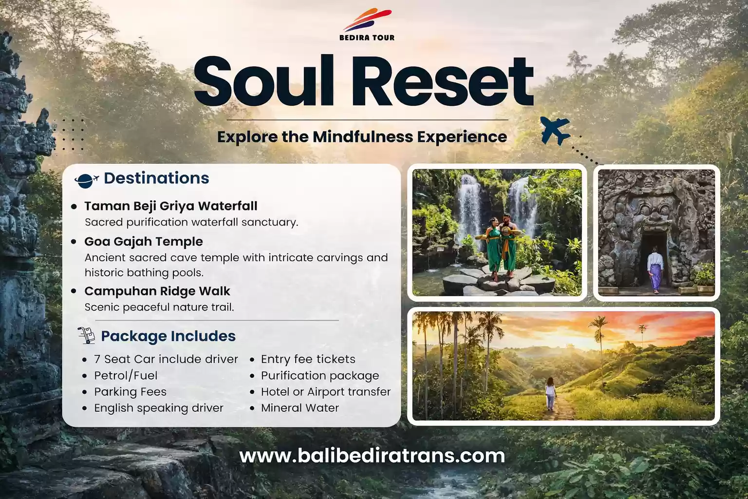 Bali Purification & Ubud Tour